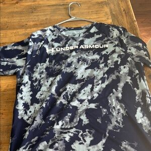 Under Armour Blue Camouflage Tee